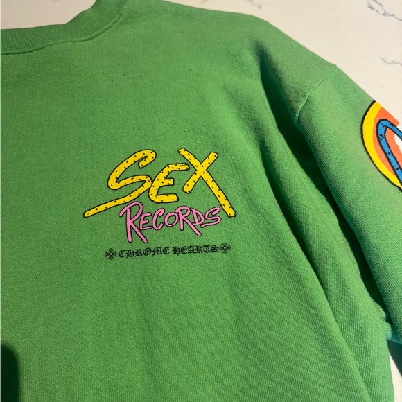 Chrome Hearts Matty Boy Sex Records Crew Neck Large - Picture 2 of 8